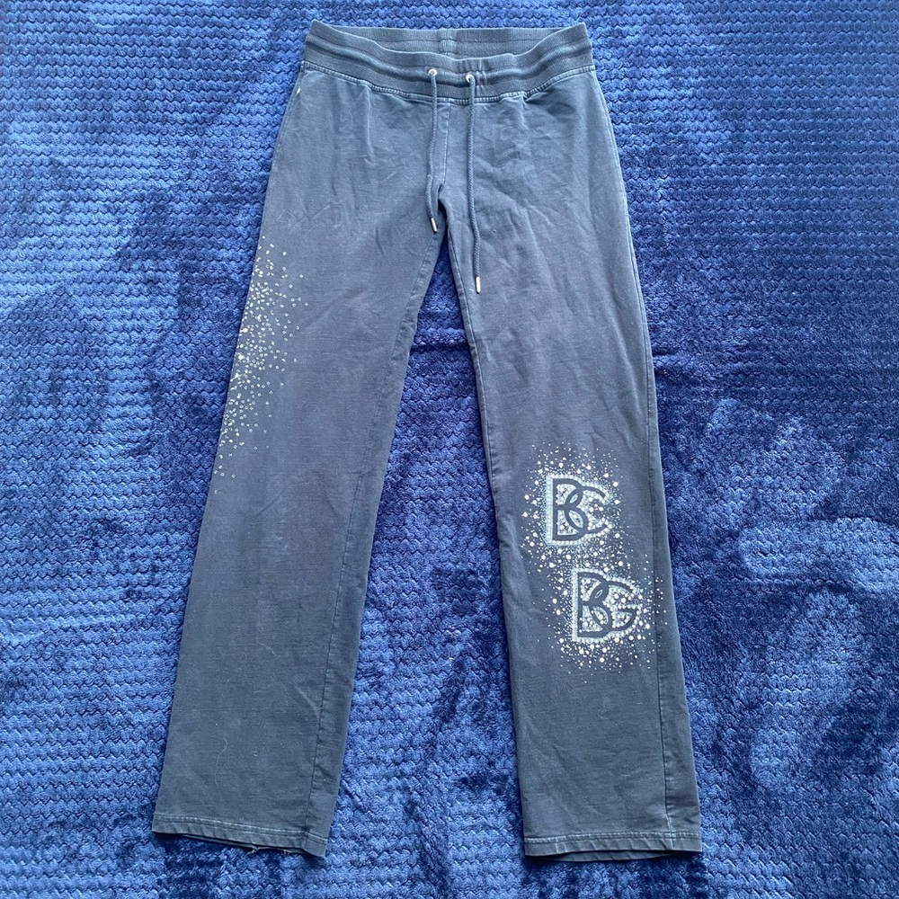 BCBG Maxazria black lounge pant